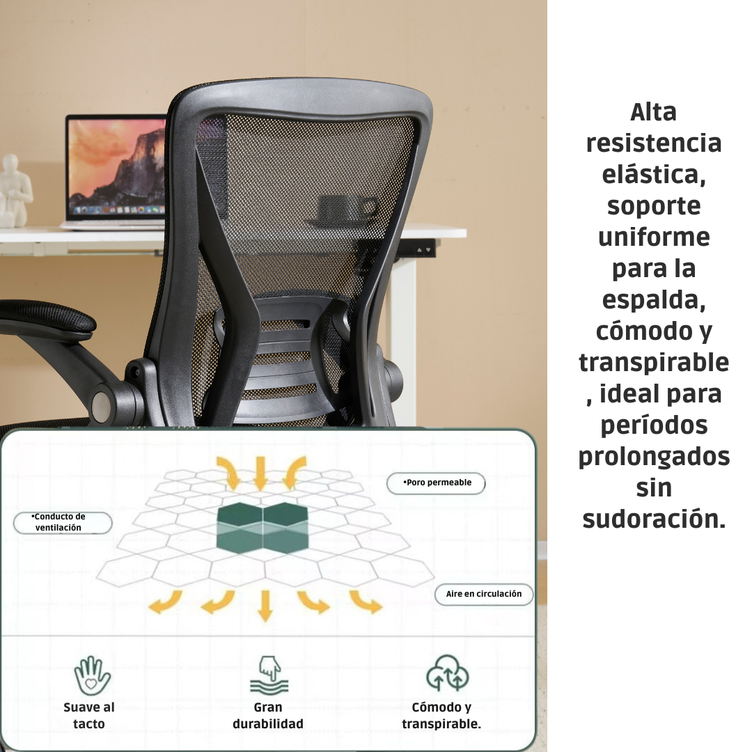 SILLA ESCRITORIO EJECUTIVA ERGONÓMICA - NYRA