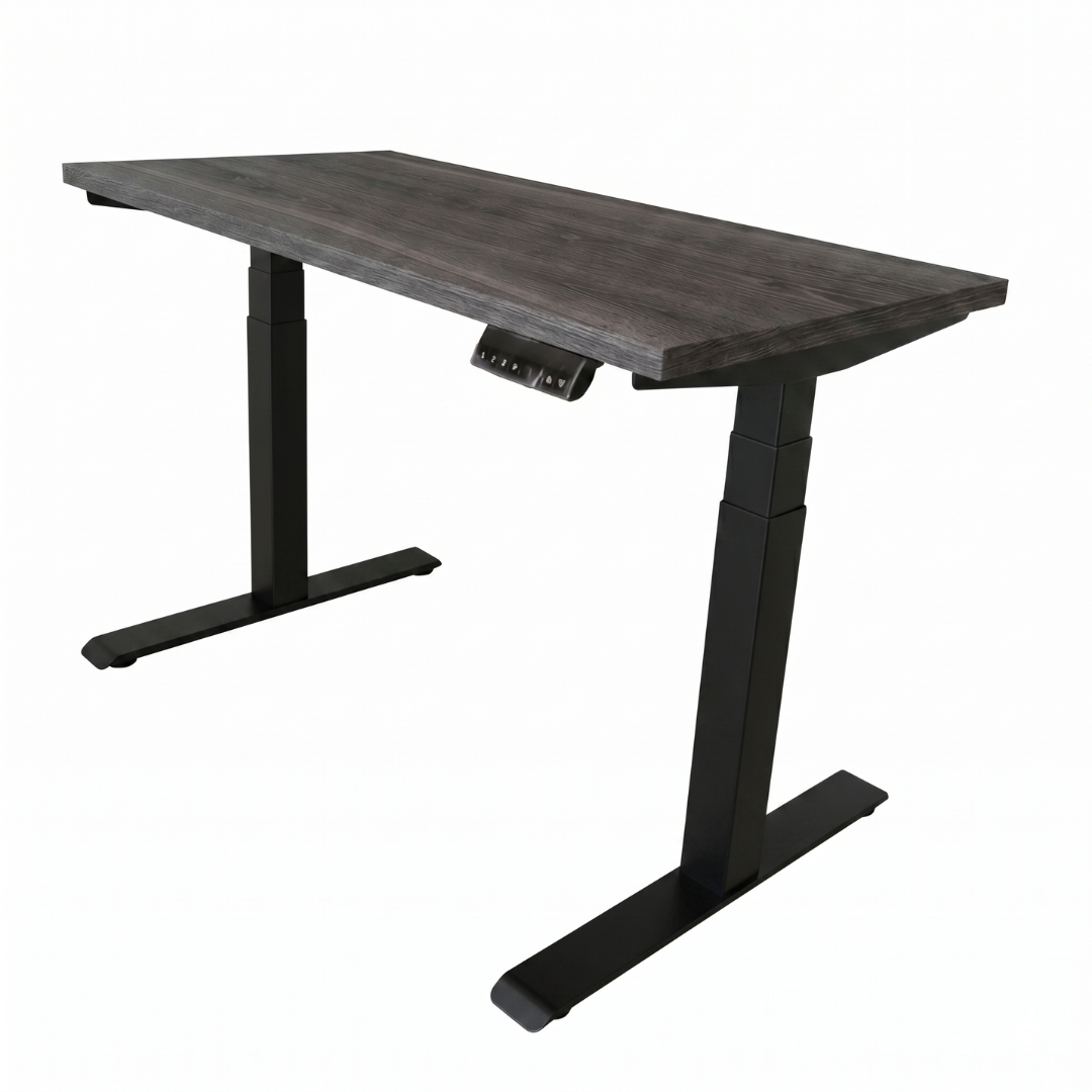 ESCRITORIO AJUSTABLE EN ALTURA ELÉCTRICO DUALMOTOR CON TABLA DE 120X60CM