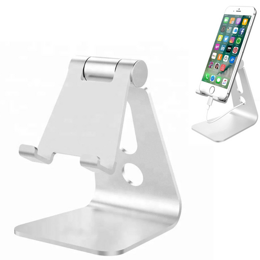SOPORTE EN ALUMINIO REGULABLE PARA CELULAR