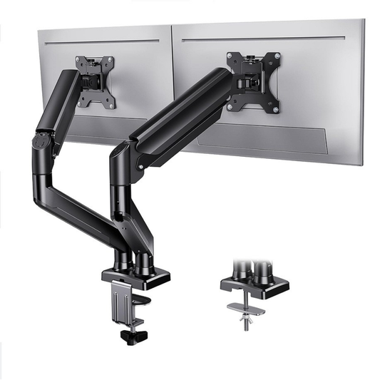 SOPORTE BASE 2 BRAZOS PARA MONITORES EN ESCRITORIO