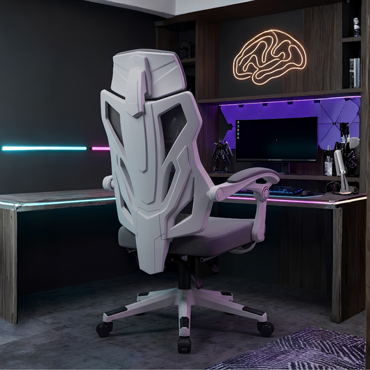 SILLA ERGONÓMICA RECLINABLE + REPOSAPIES - LYRA