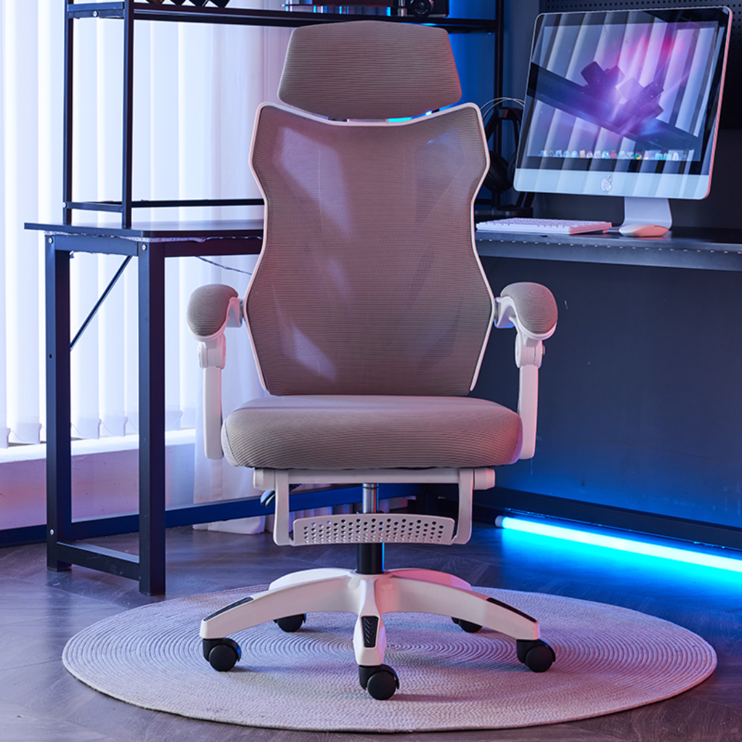 PREVENTA: SILLA ERGONÓMICA RECLINABLE + REPOSAPIES - LYRA