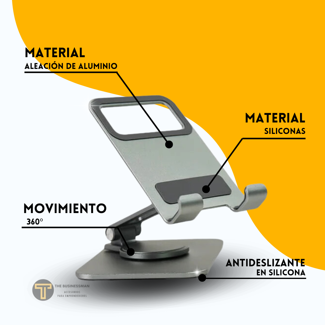 SOPORTE  EN ALUMINIO PARA TABLET O IPAD