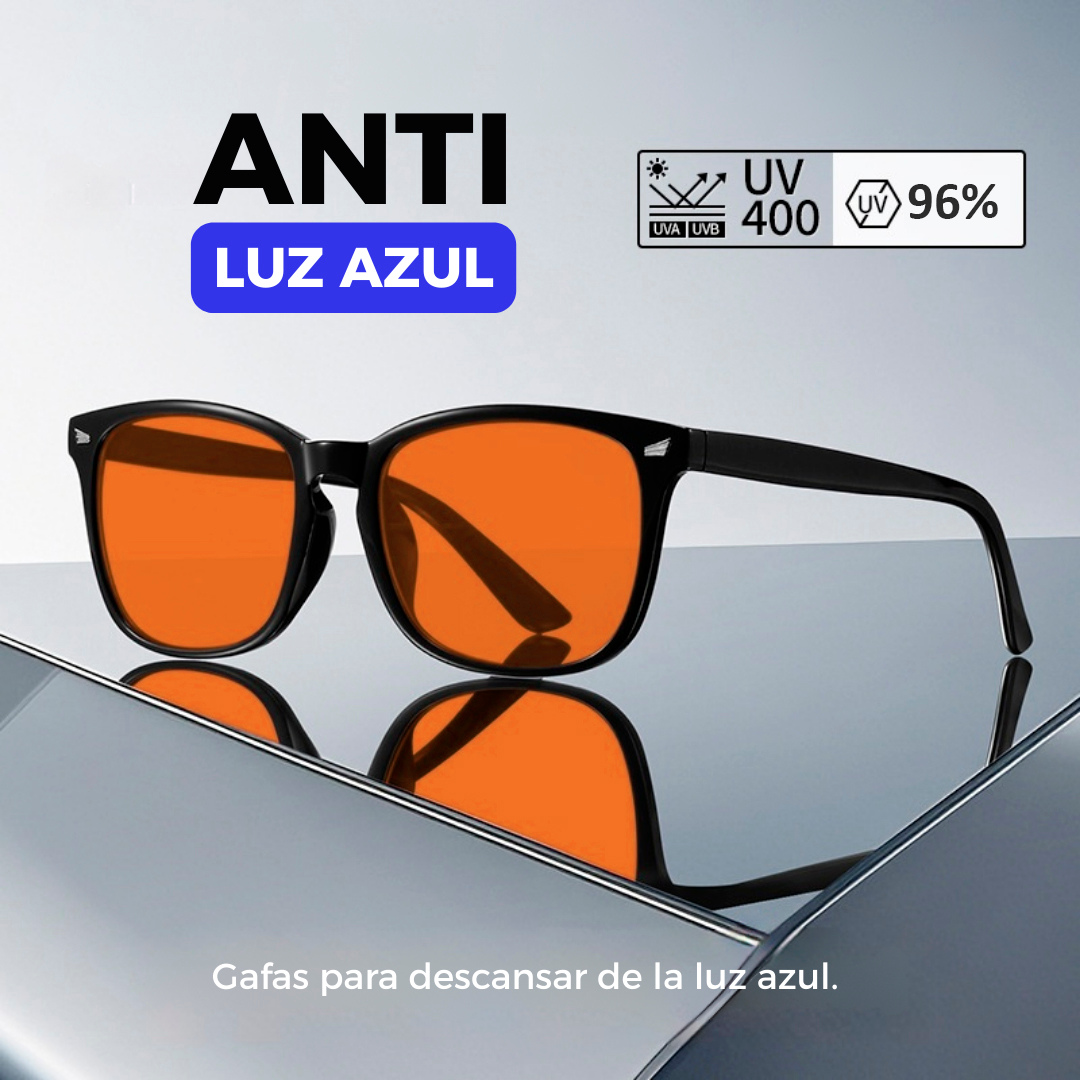 Gafas Bloqueo Luz Azul 96% Fotocromáticas para Pantallas en la Noche