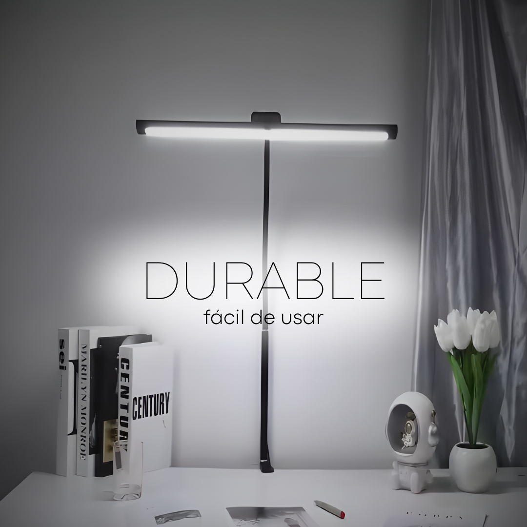 LÁMPARA LED PARA ESCRITORIO CON BRAZO FLEXIBLE