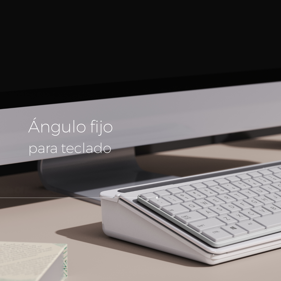 Tablero Mini Escritorio Acrílico Productividad + Organizador