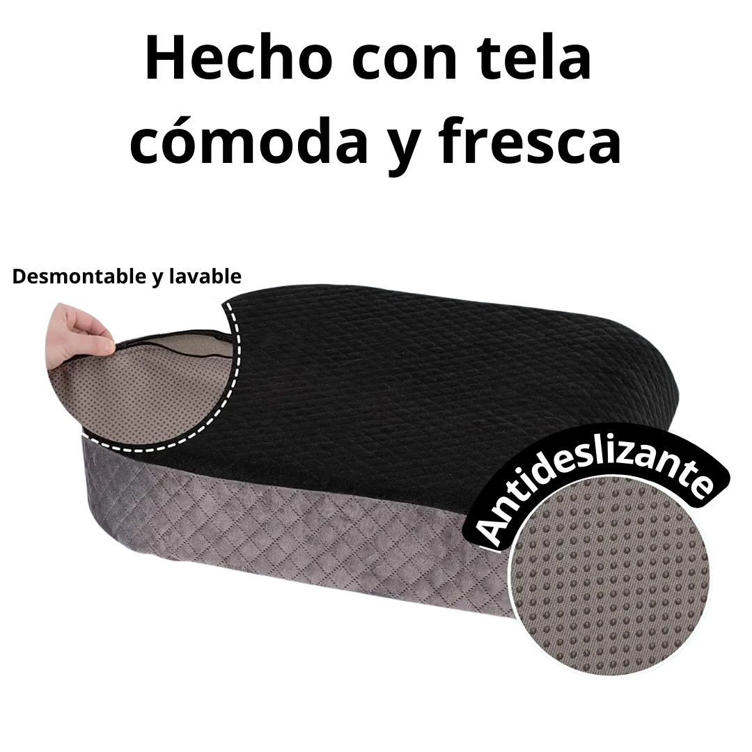 COJÍN ERGONÓMICO PARA SILLA CON MEMORY FOAM