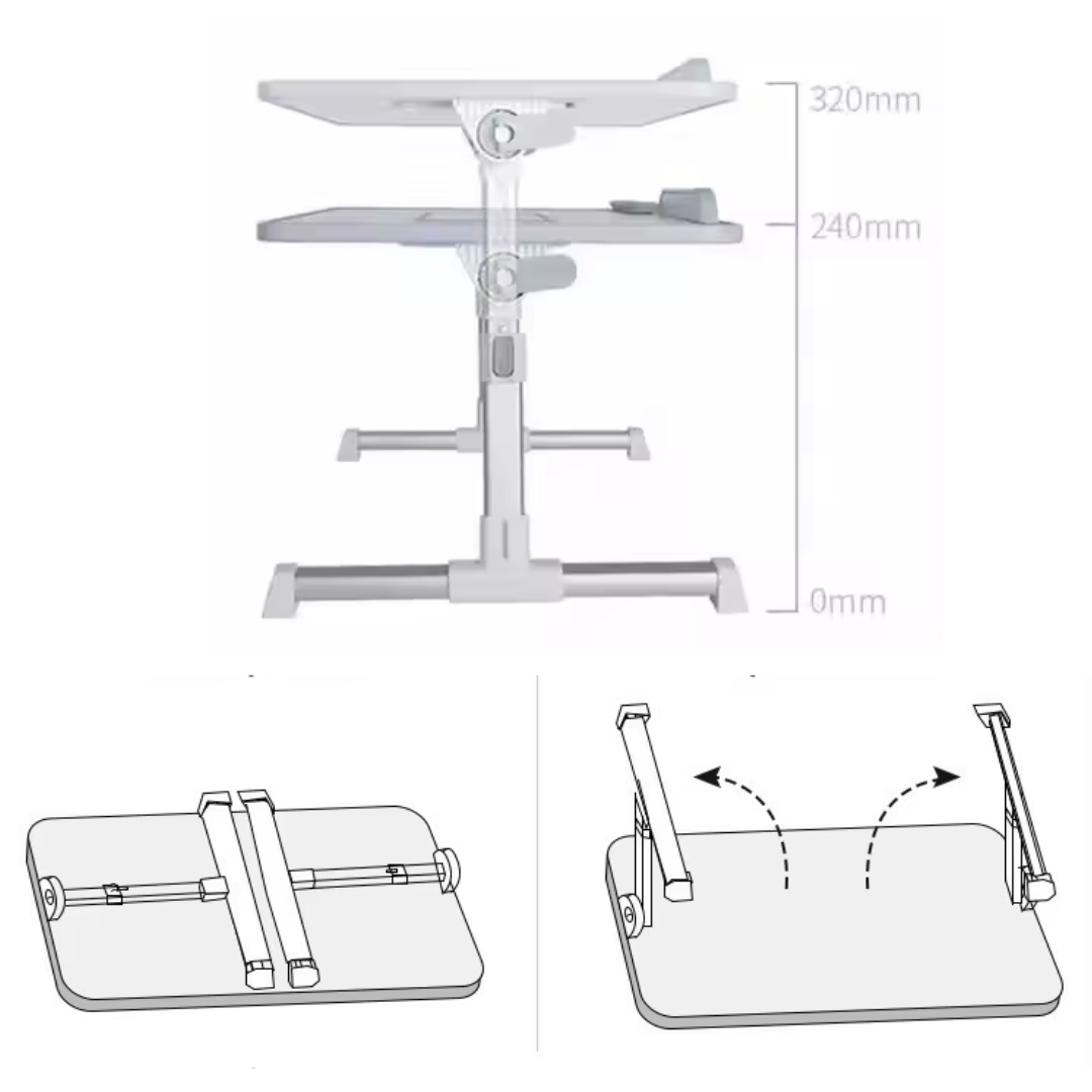 MESA PLEGABLE PARA TRABAJAR Ó ESTUDIAR EN CAMA