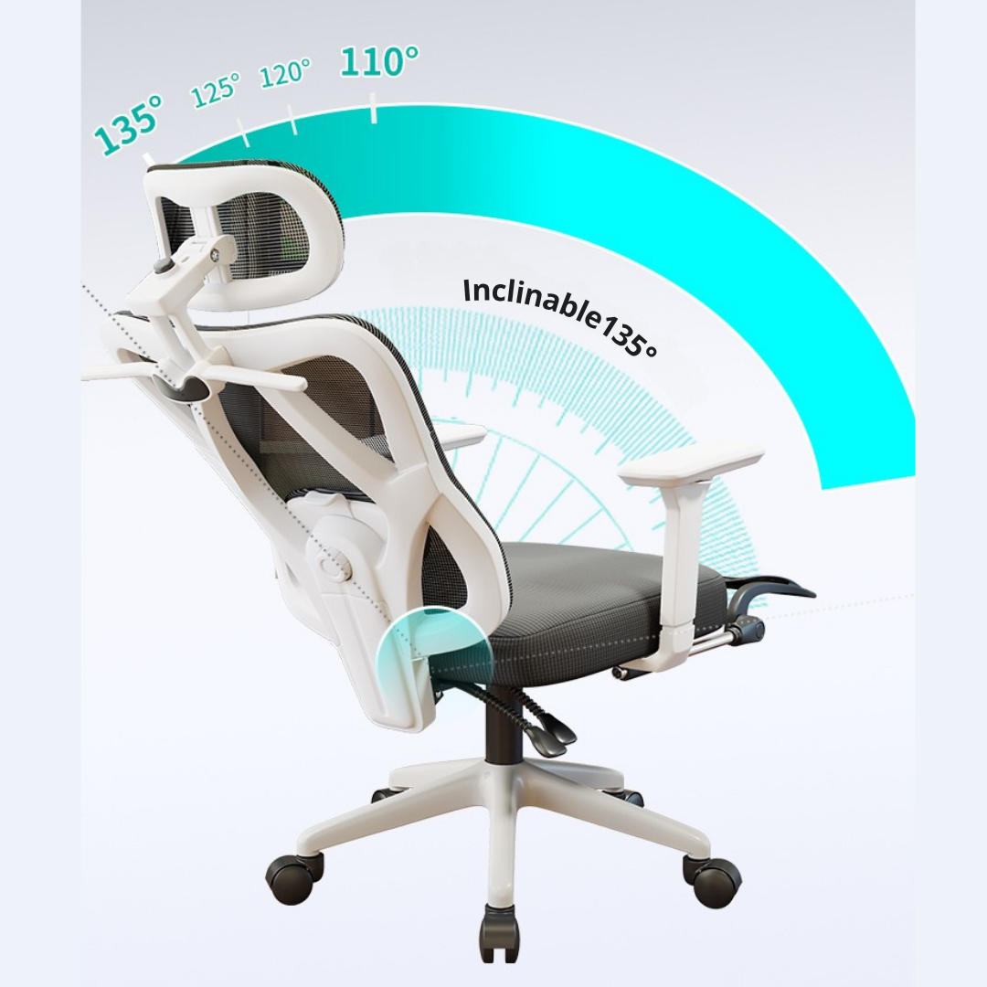 SILLA RECLINABLE ERGONÓMICA PREMIUM - ZIAN