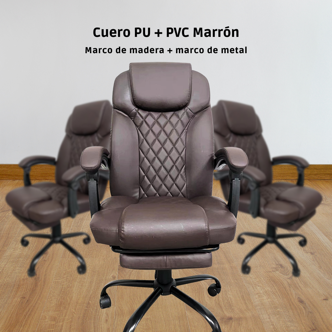 PREVENTA: SILLA ERGONÓMICA GERENCIAL PREMIUM + REPOSAPIES - KRONOS