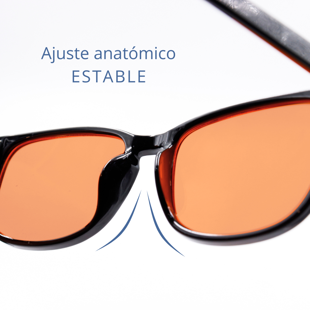 Gafas Bloqueo Luz Azul 96% Fotocromáticas para Pantallas en la Noche