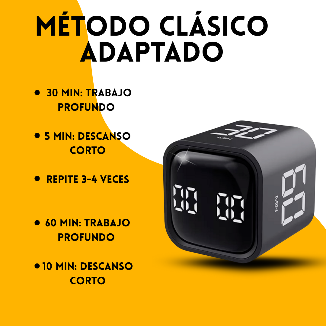 TEMPORIZADOR POMODORO PRODUCTIVIDAD