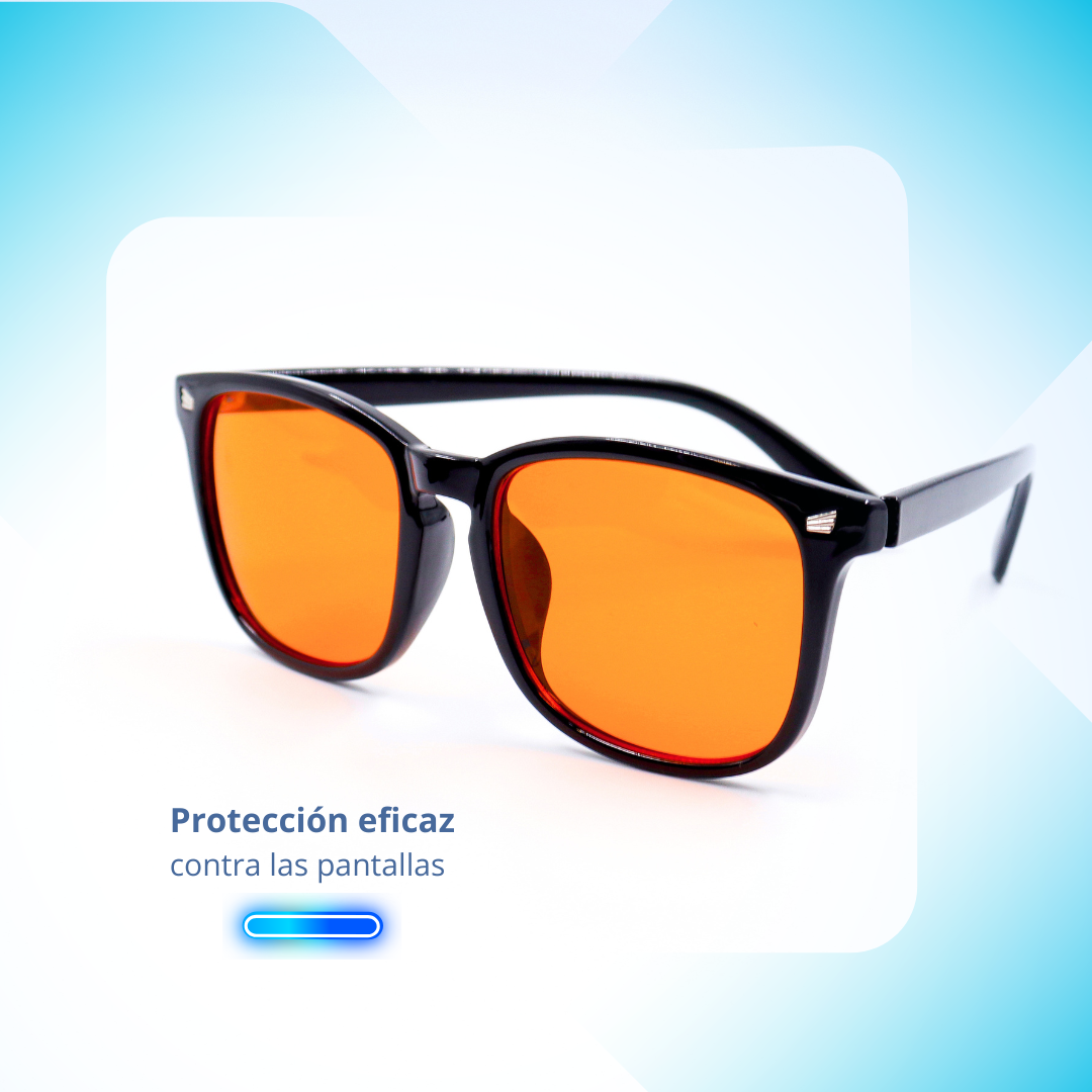 Gafas Bloqueo Luz Azul 96% Fotocromáticas para Pantallas en la Noche