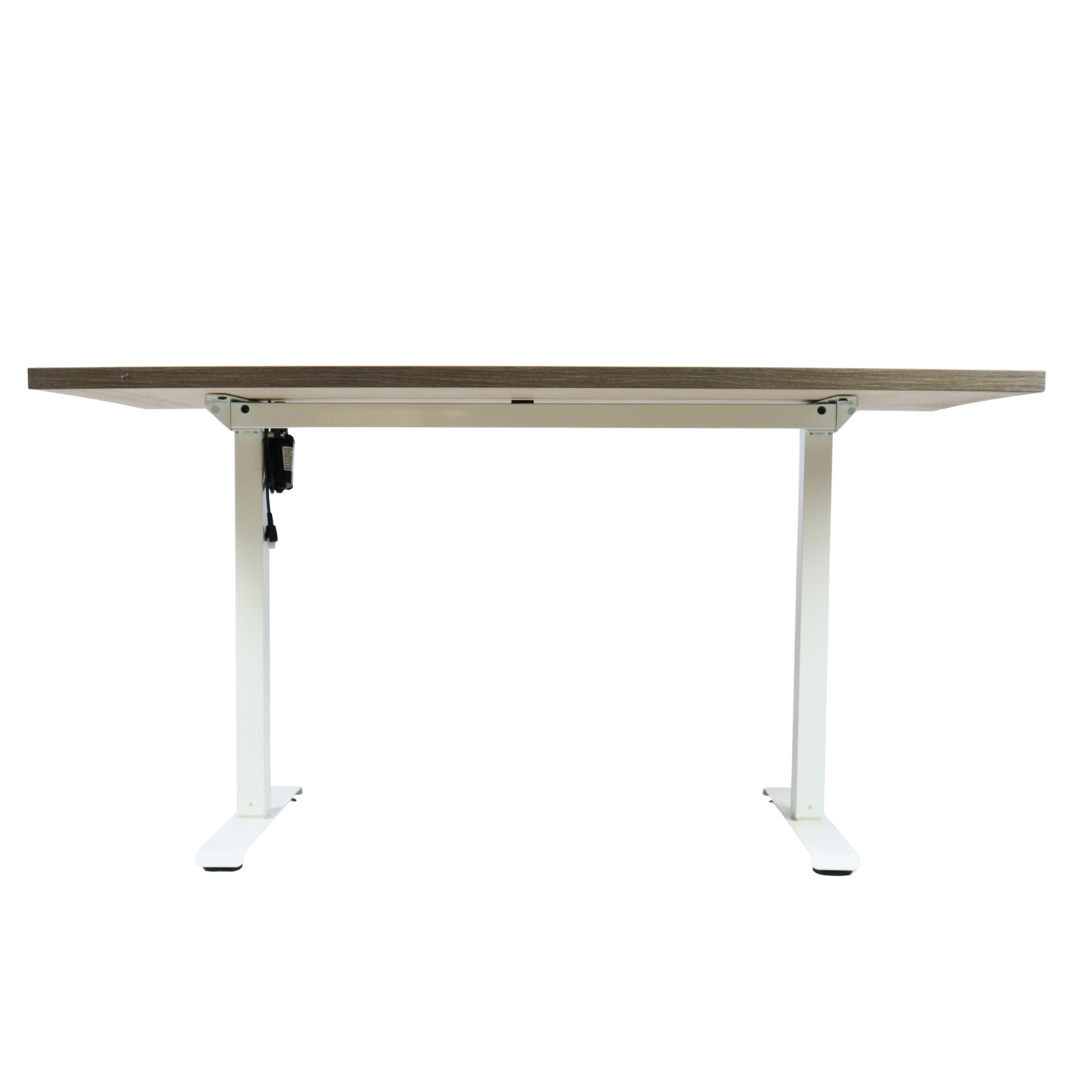ESCRITORIO AJUSTABLE EN ALTURA ELÉCTRICO 1-MOTOR CON TABLA DE 140X70CM