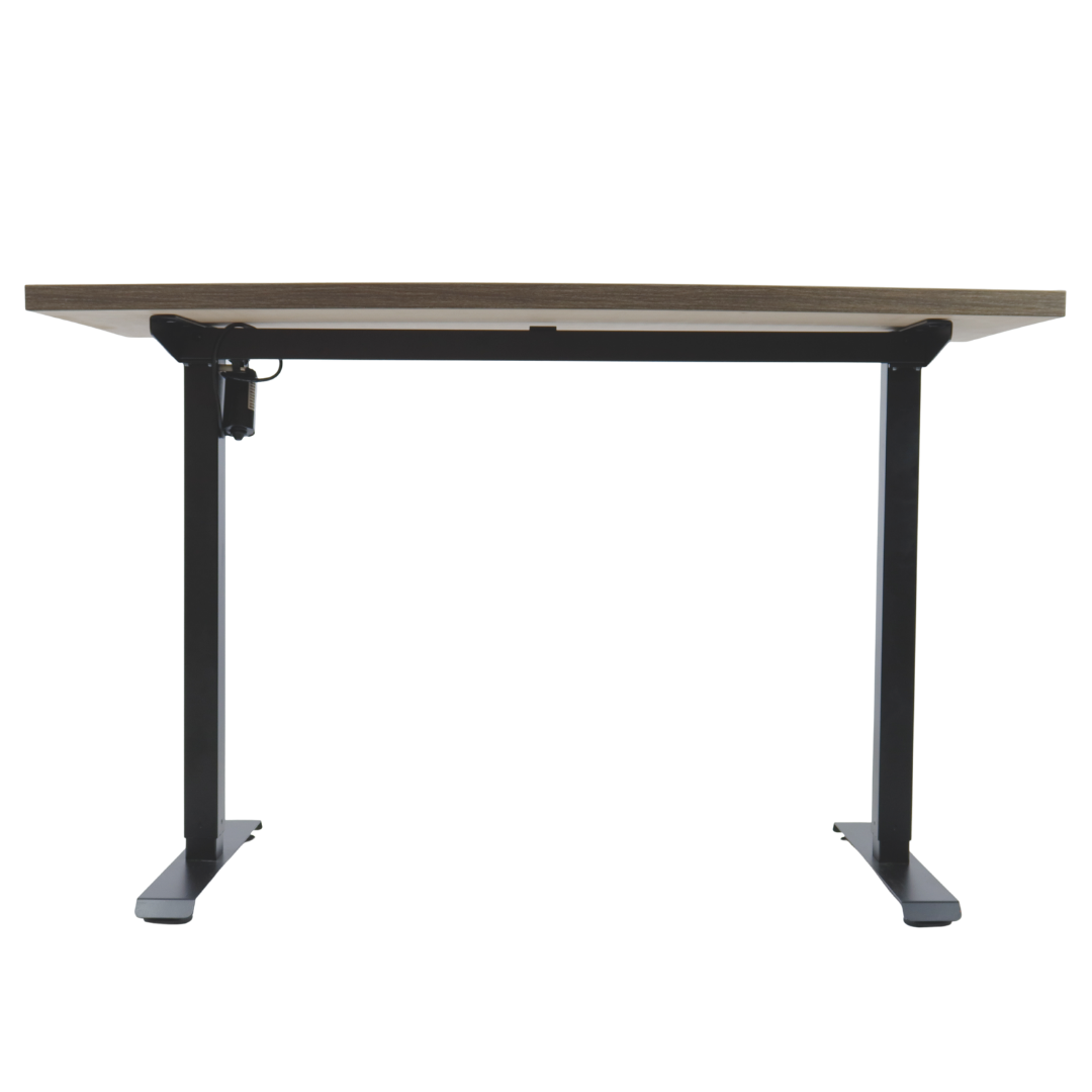 ESCRITORIO AJUSTABLE EN ALTURA ELÉCTRICO 1-MOTOR CON TABLA DE 120X60CM