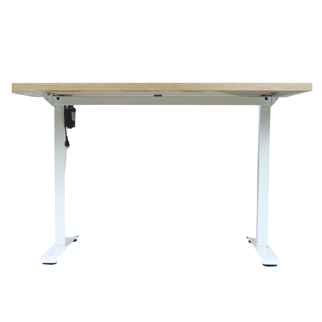 ESCRITORIO AJUSTABLE EN ALTURA ELÉCTRICO 1-MOTOR CON TABLA DE 120X60CM