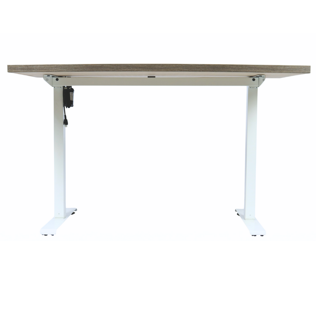 ESCRITORIO AJUSTABLE EN ALTURA ELÉCTRICO 1-MOTOR CON TABLA DE 140X70CM