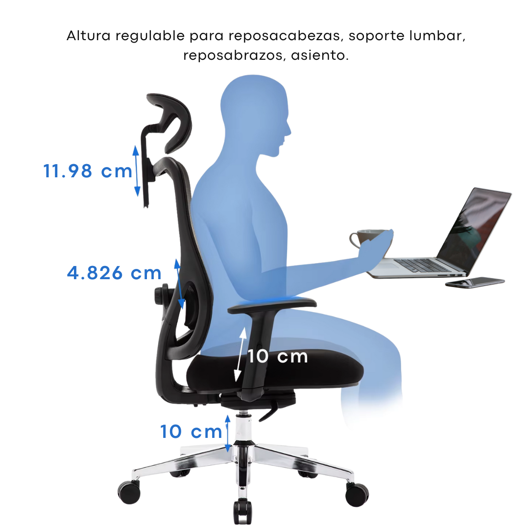PREVENTA: SILLA ERGONÓMICA PREMIUM - ZENON