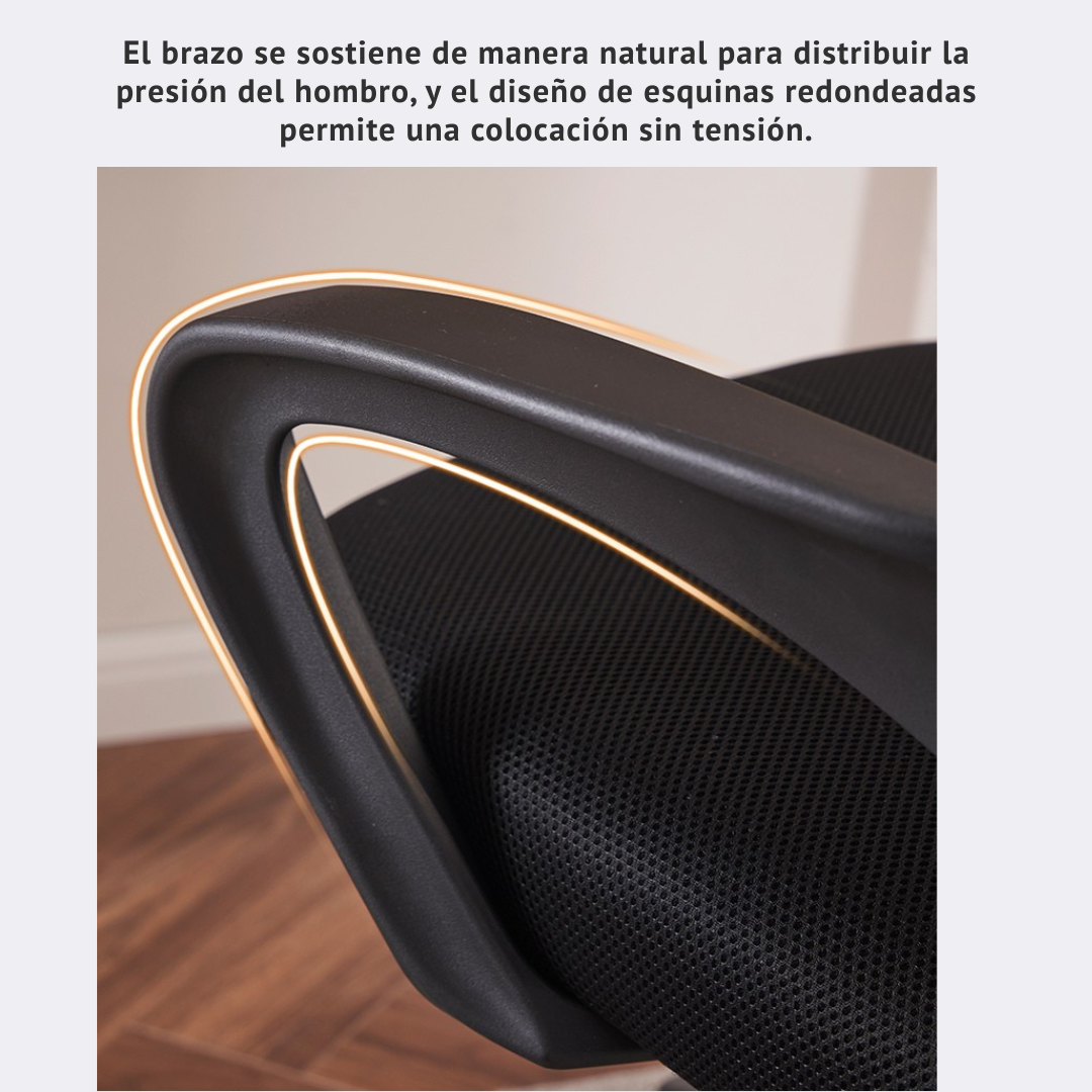 SILLA ESCRITORIO EJECUTIVA ERGONÓMICA - AMBAR