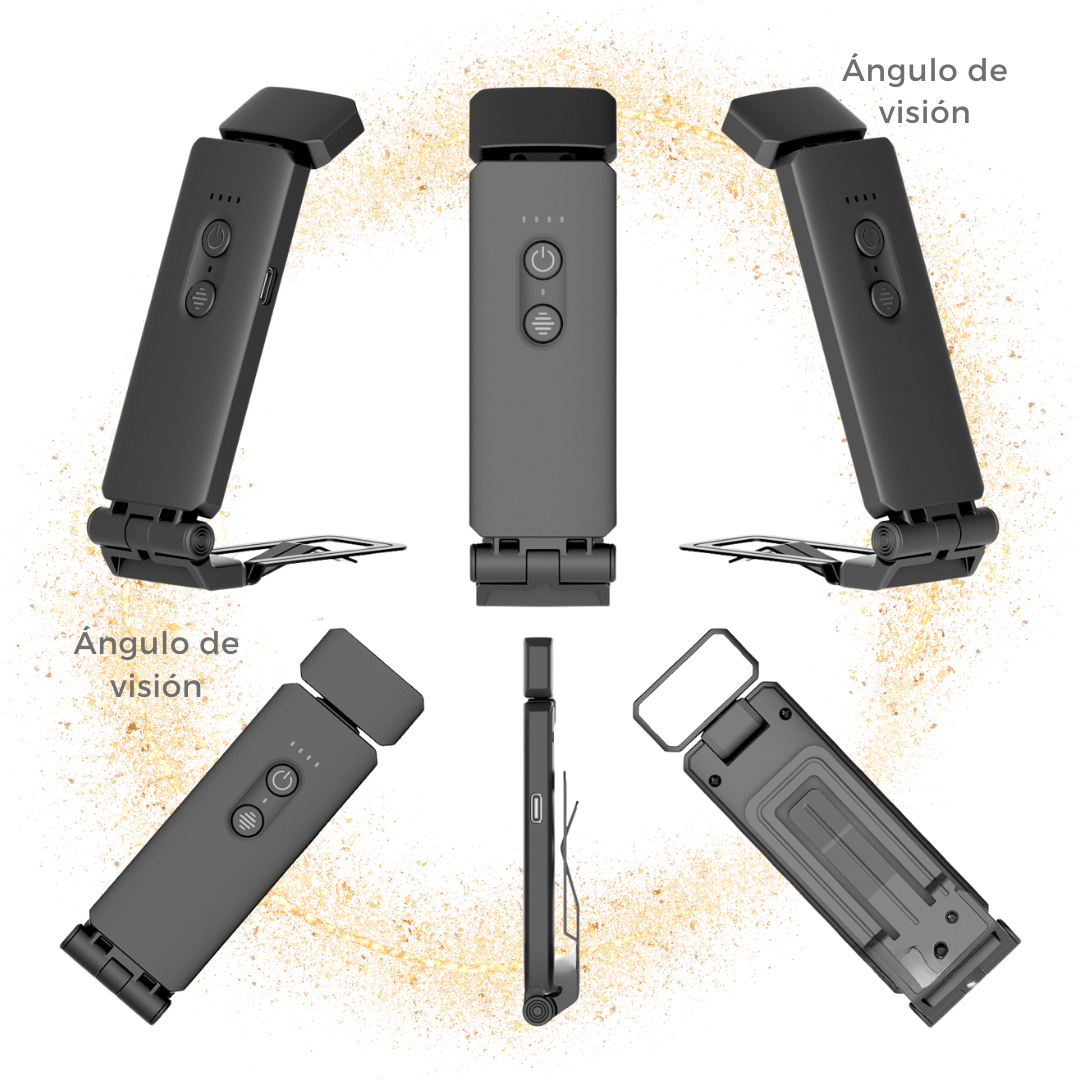 Lampara Lectura Led Recargable Para Leer Portable Graduable