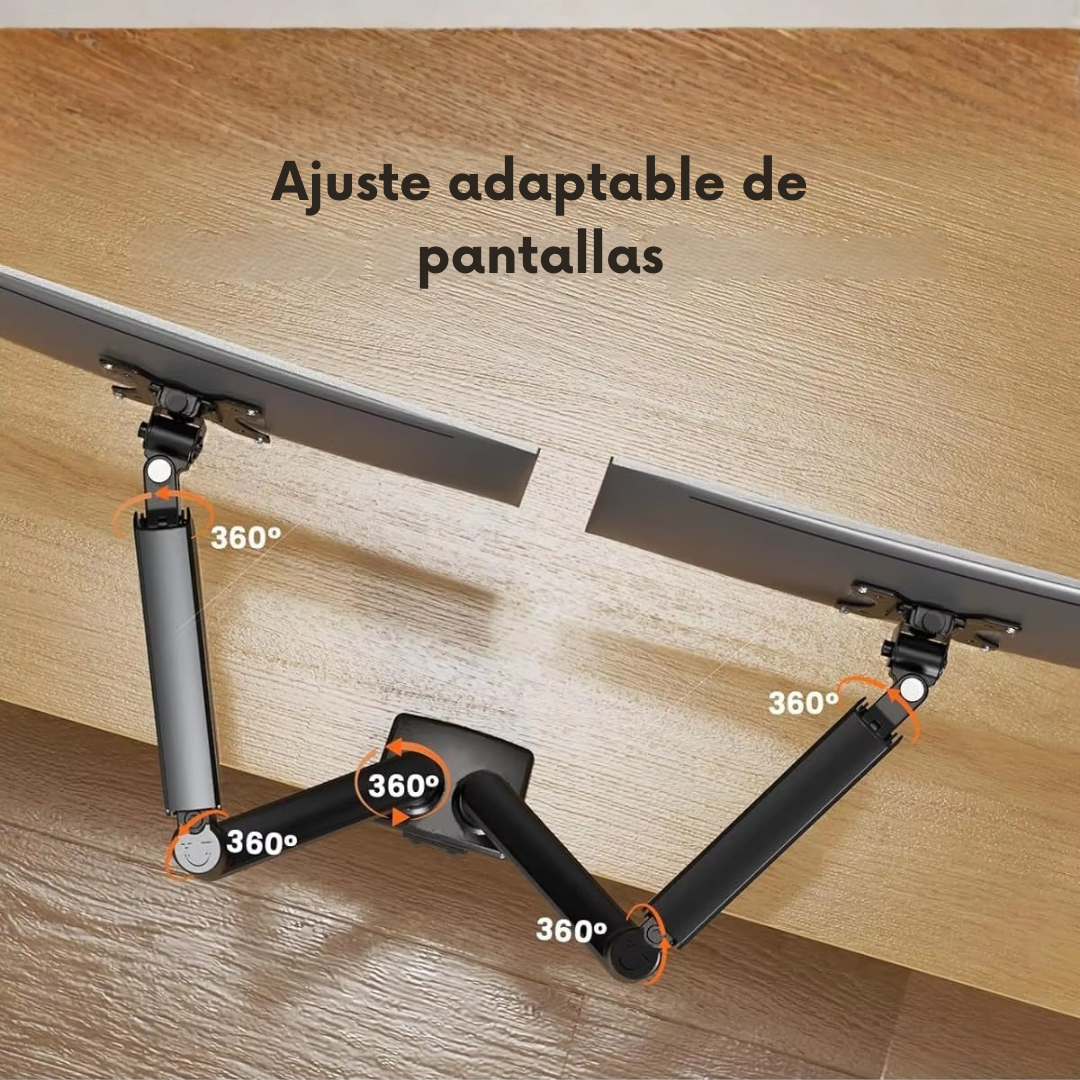 SOPORTE BASE 2 BRAZOS PARA MONITORES EN ESCRITORIO