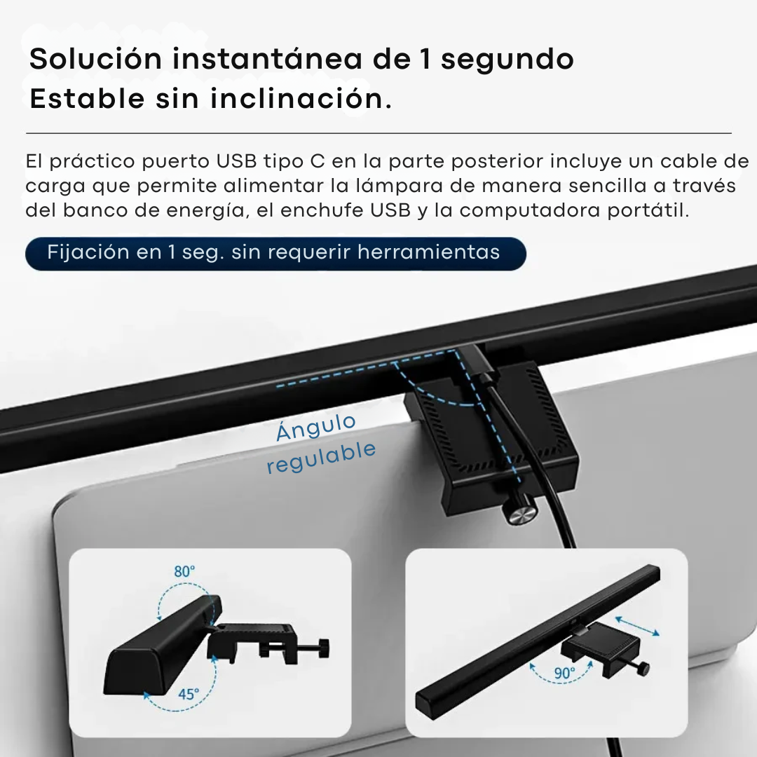 PREVENTA: LÁMPARA LED PARA MONITOR