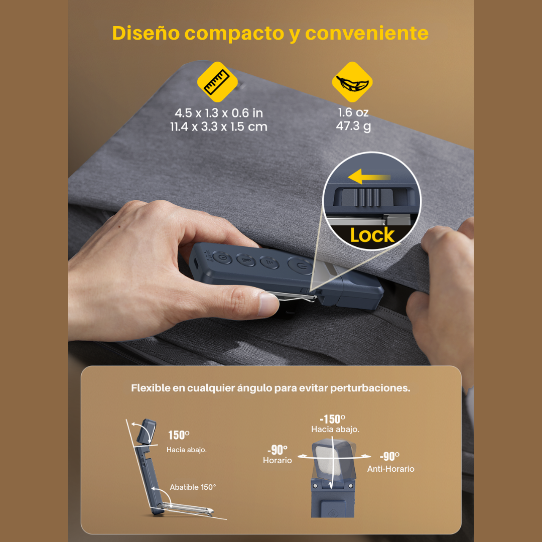 Lampara Leer Libros Premium Led Recargable Graduable Luz Lectura