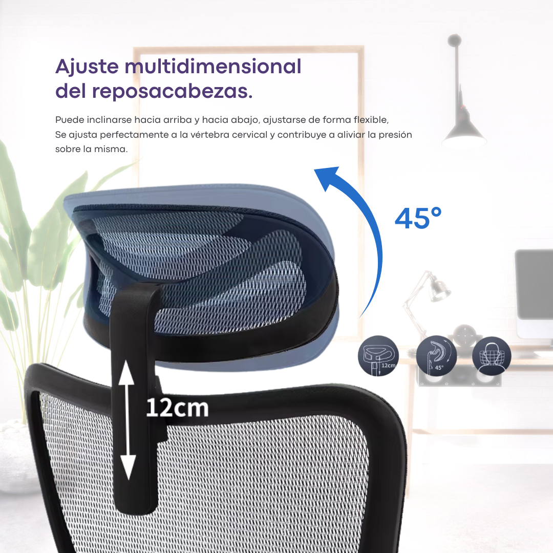 PREVENTA: SILLA ERGONÓMICA PREMIUM - ZENON