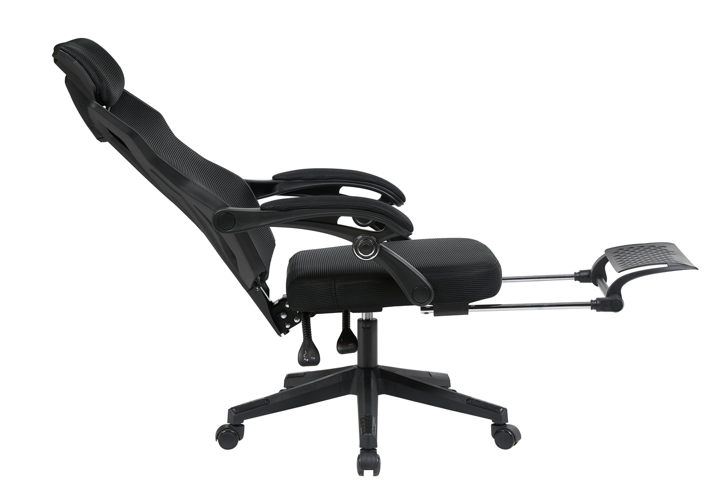 SILLA ERGONÓMICA RECLINABLE + REPOSAPIES - LYRA