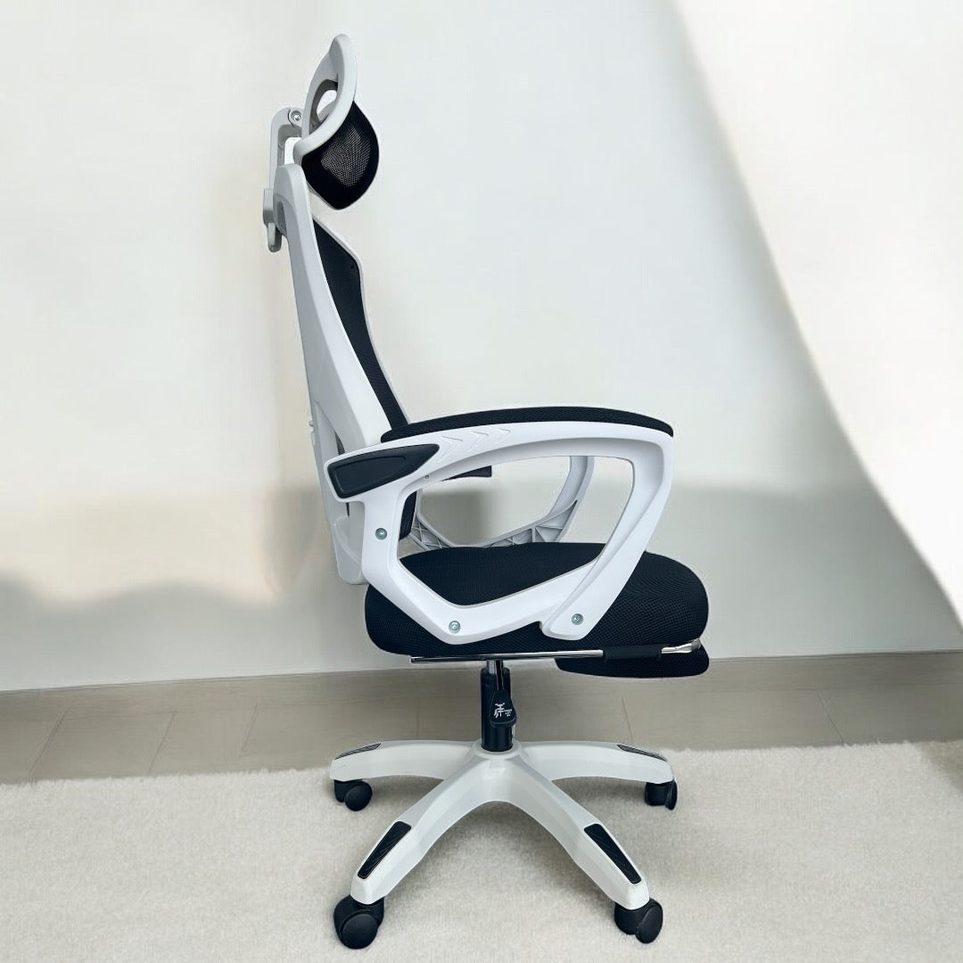 SILLA RECLINABLE ERGONÓMICA NOVA - NEGRO