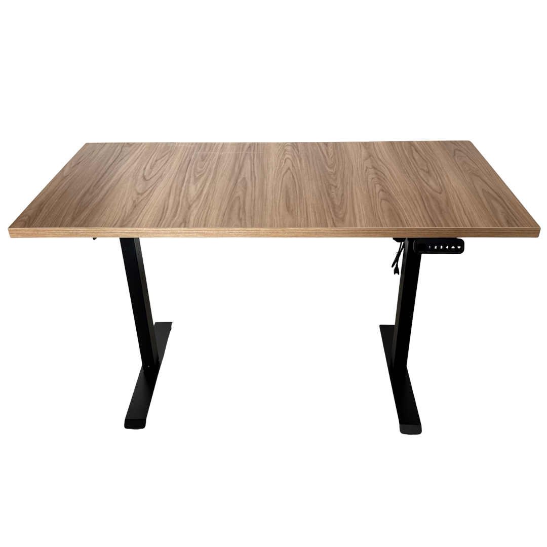 ESCRITORIO AJUSTABLE EN ALTURA ELÉCTRICO 1-MOTOR CON TABLA DE 140X70CM
