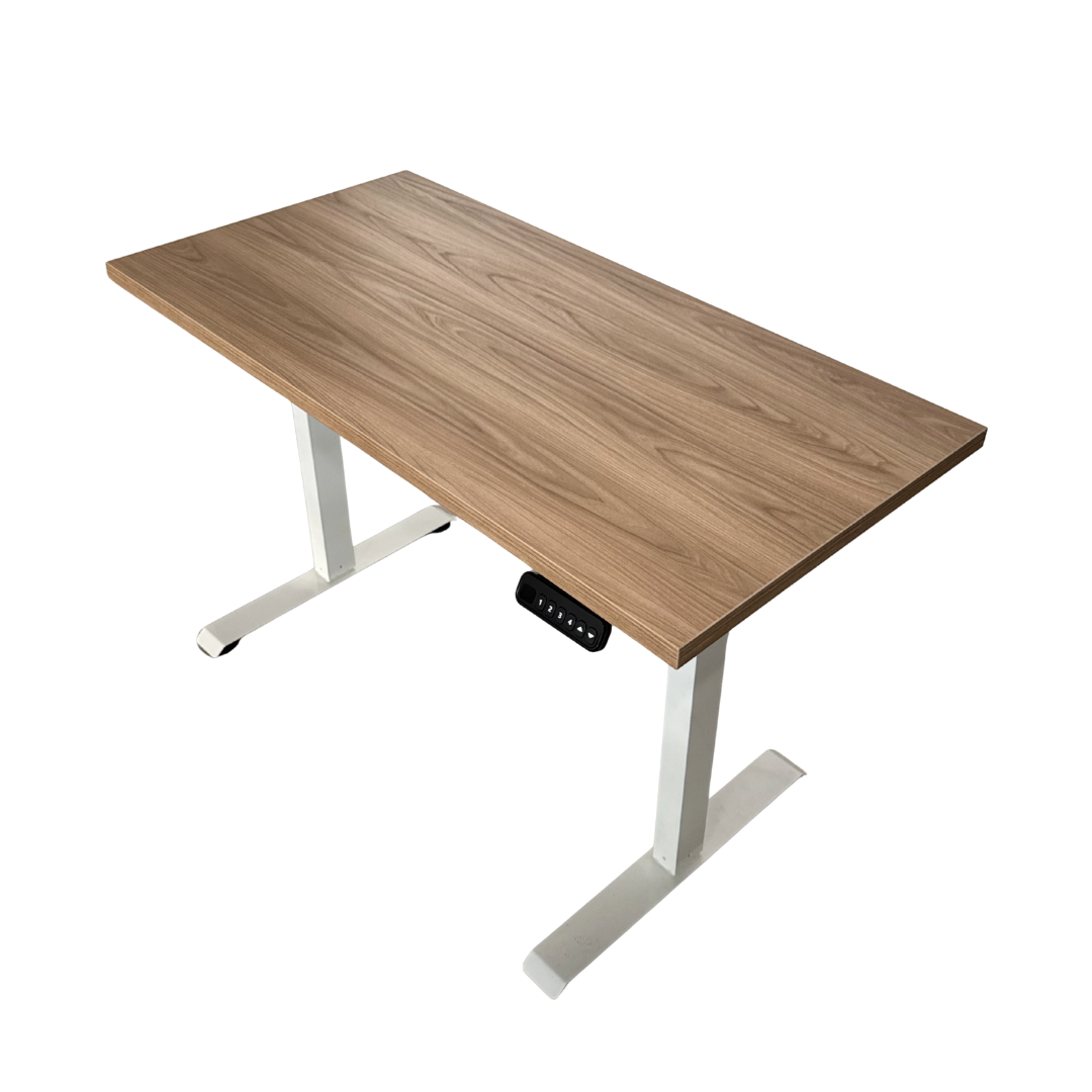 ESCRITORIO AJUSTABLE EN ALTURA ELÉCTRICO 1-MOTOR CON TABLA DE 120X60CM