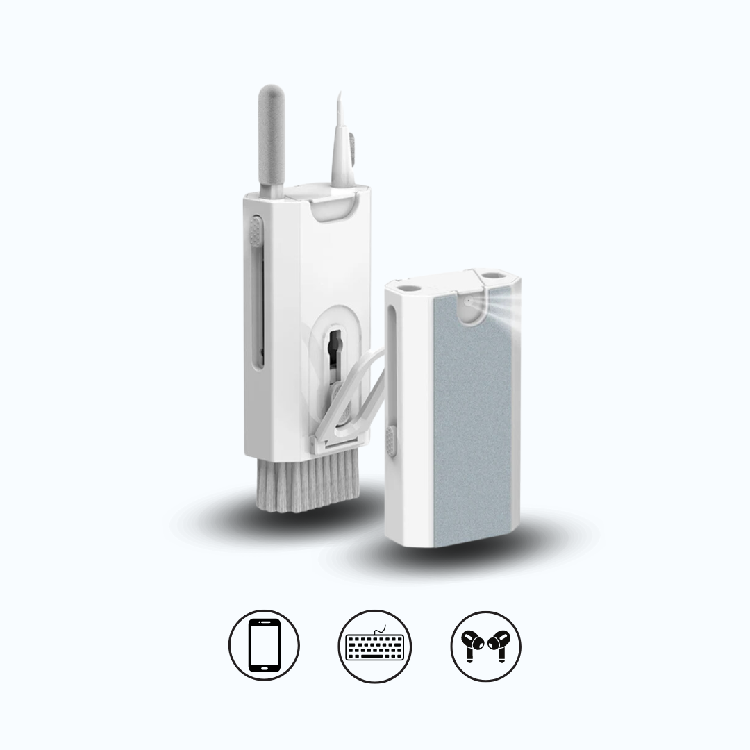 Kit Limpiador 8 en 1 para Teclado, Audífonos y Celular
