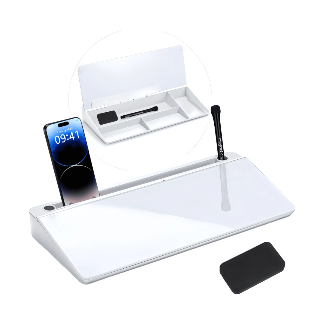 Tablero Mini Escritorio Acrílico Productividad + Organizador